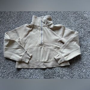 Lululemon Scuba Oversized Half Zip Funnel Neck Sz XS/S